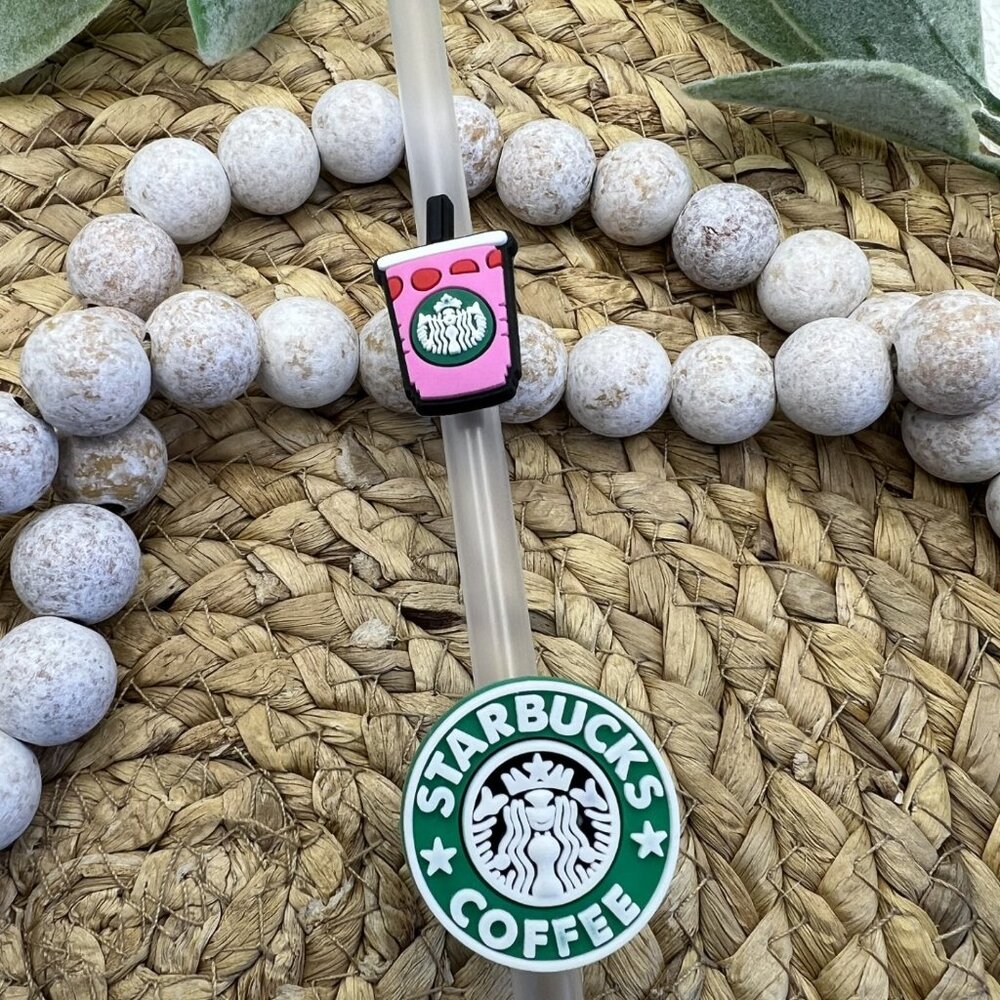 Starbuck's Coffee Straw Toppers